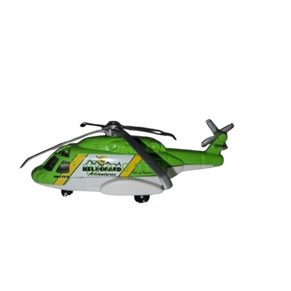 Matchbox‎ Adventure Crew Mission Chopper Diecast Helicopter Green